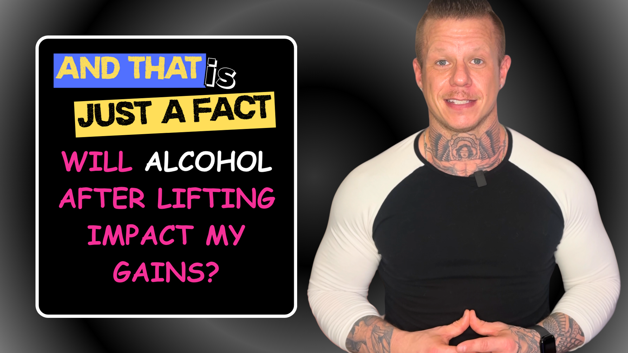 Alcohol after lifting?